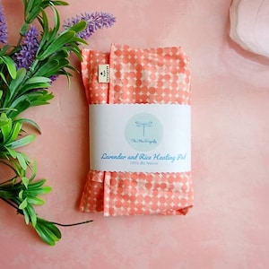 Ekologisk fröpåse, lavendel- och riskudde, värmepåse, smärtlindring, aromaterapi och spädbarnskolik