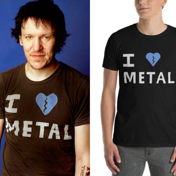 Elliott Smith I love metal unisex t-shirt