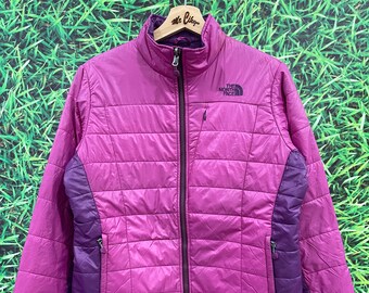 purple jacket north face