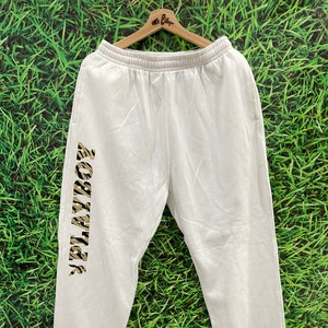 Vintage Champion Big Logo jogger pants..Hip Hop..