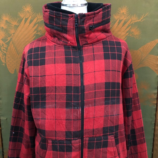 Japanese Vintage Punk Rock plaid jacket style (code:KO)