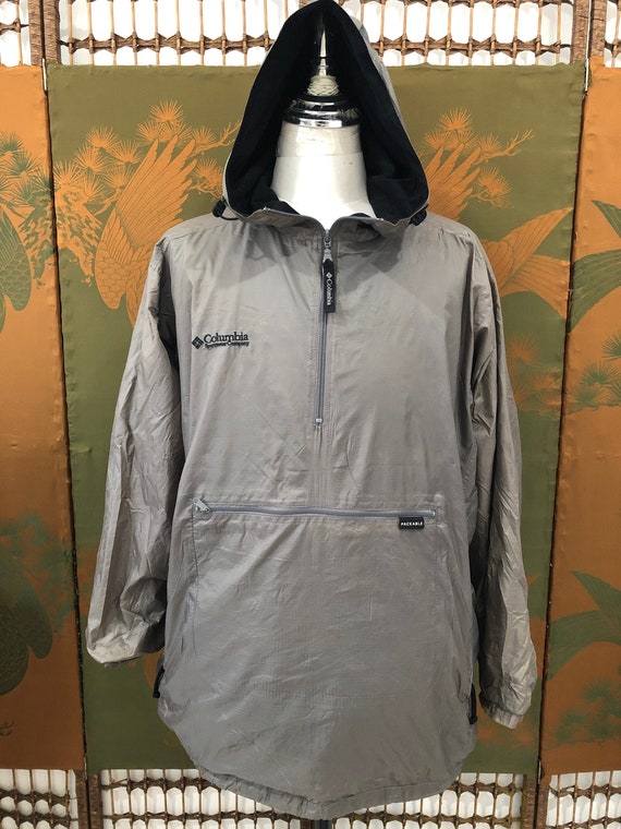 Vintage Columbia Sportswear quarter zip hooded (co
