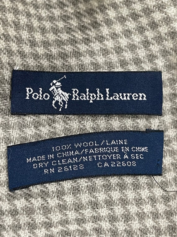 Polo Ralph Lauren 100% wool Made In China Small E… - image 5