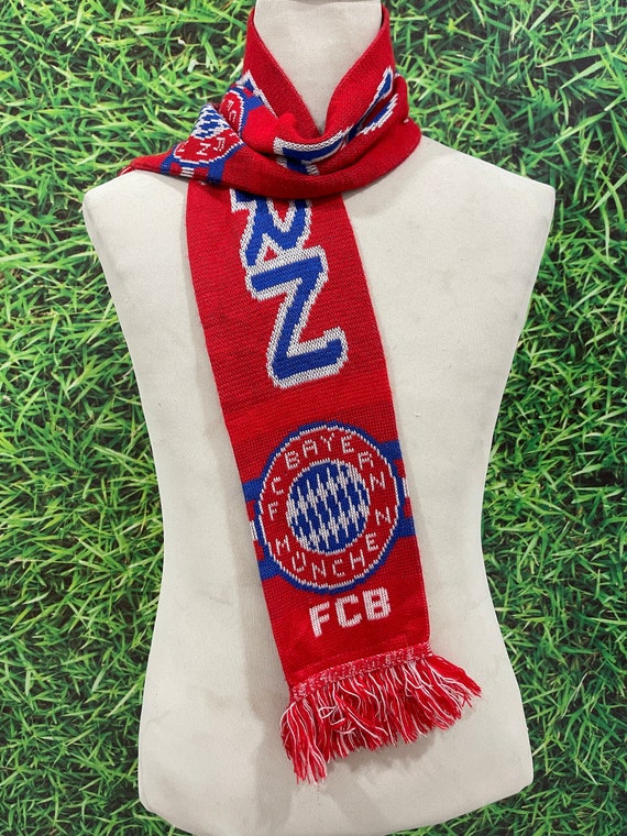 Vintage FC Bayern FCB Kids Big Logo Scarf Muffler code:kv3 - Etsy