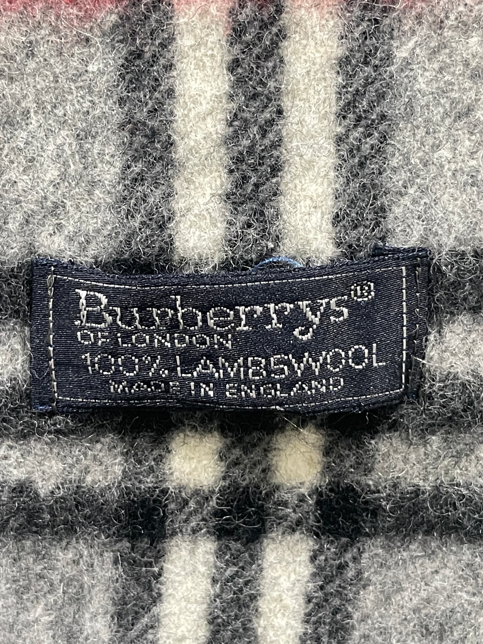 Burberrys of London 100% Lambswool made In England Scarf | Etsy