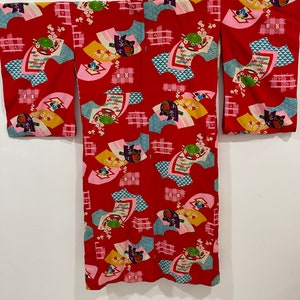 Japanese Kimono Colorful Abstract Style code:kbf - Etsy