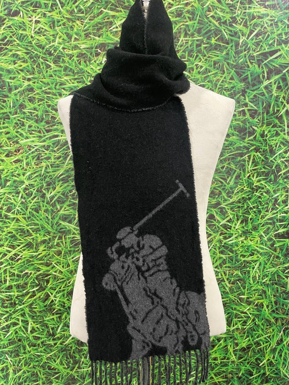 Polo Ralph Lauren Big Logo Made in Italy Scarf Muffler code kv1 Etsy UK