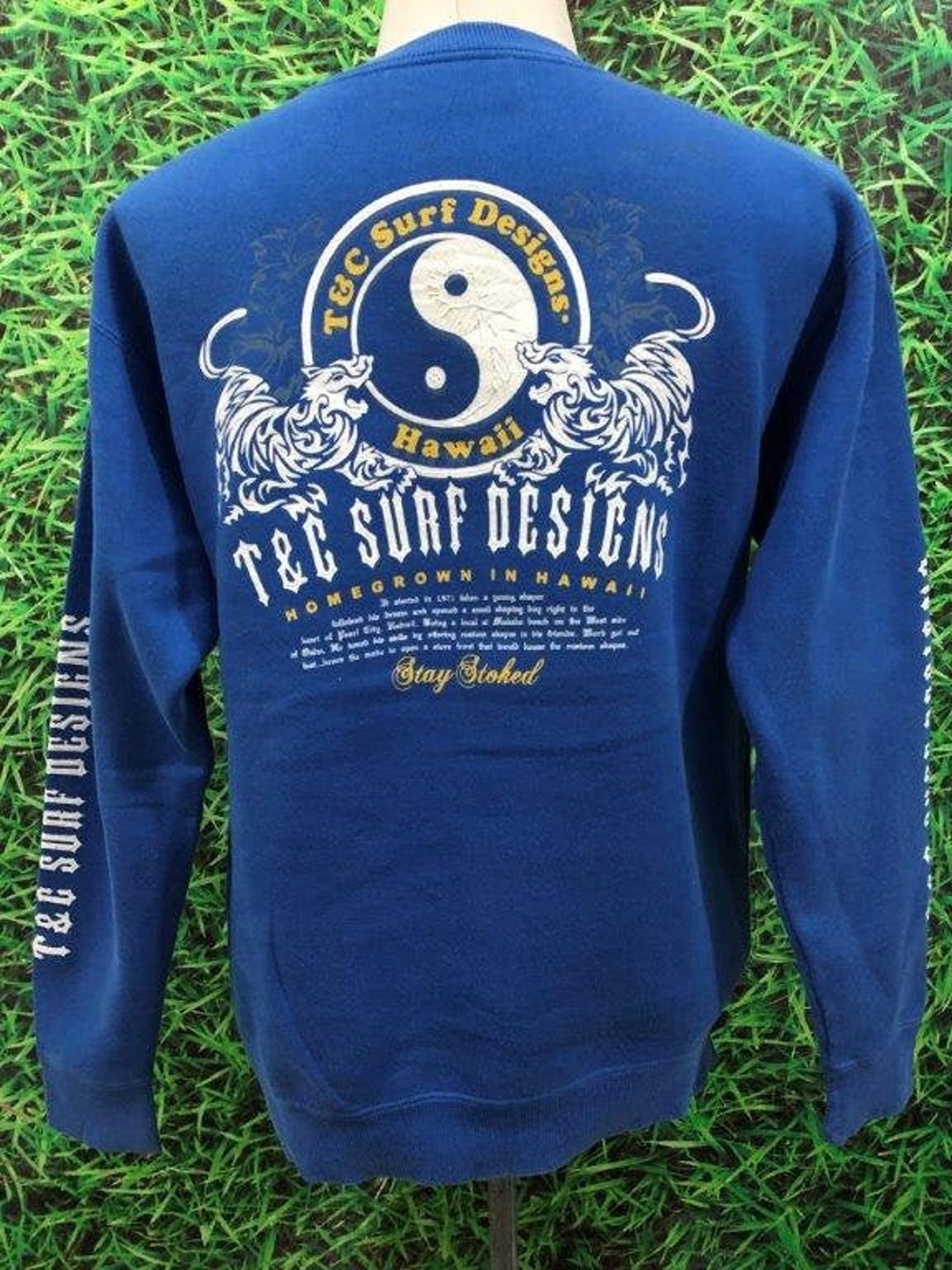 Vintage T&C Town and Country Surf Designs Hawaii codekz Etsy Vintage T&C Town and Country Surf Designs Hawaii codekz Etsy