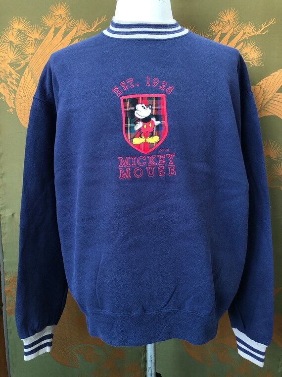 Vintage 80s Mickey Mouse Est. 1928 ringer (code:KK