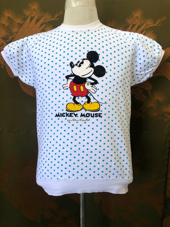 Vintage 90s Mickey Mouse Polka Dots (code:KG) - image 1