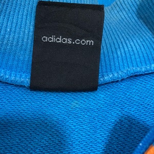 Vintage Adidas big logo quarter zipper code:ACE image 6