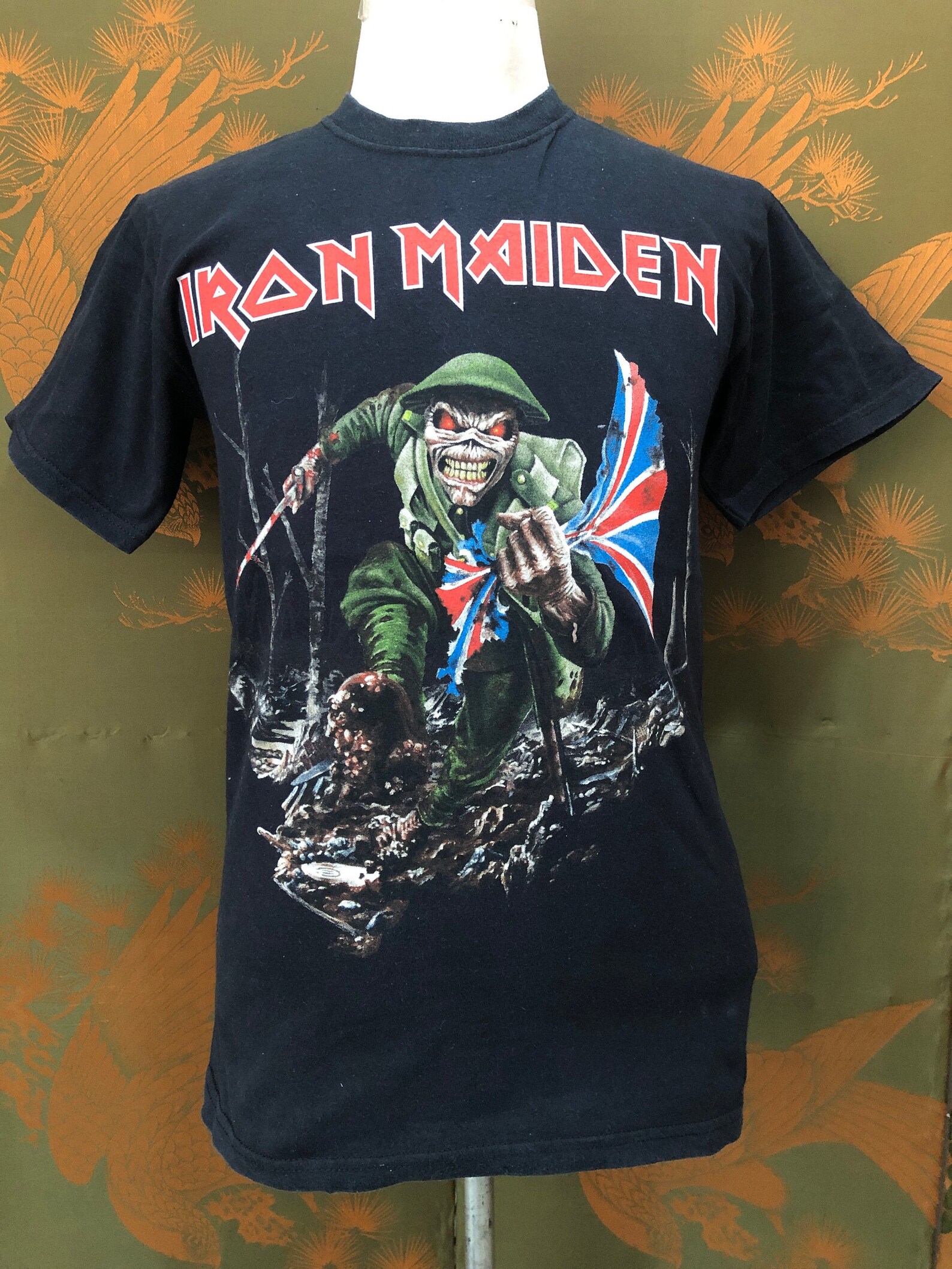 Vintage 90s Iron Maiden These Colours Don't Run Full Print - Etsy