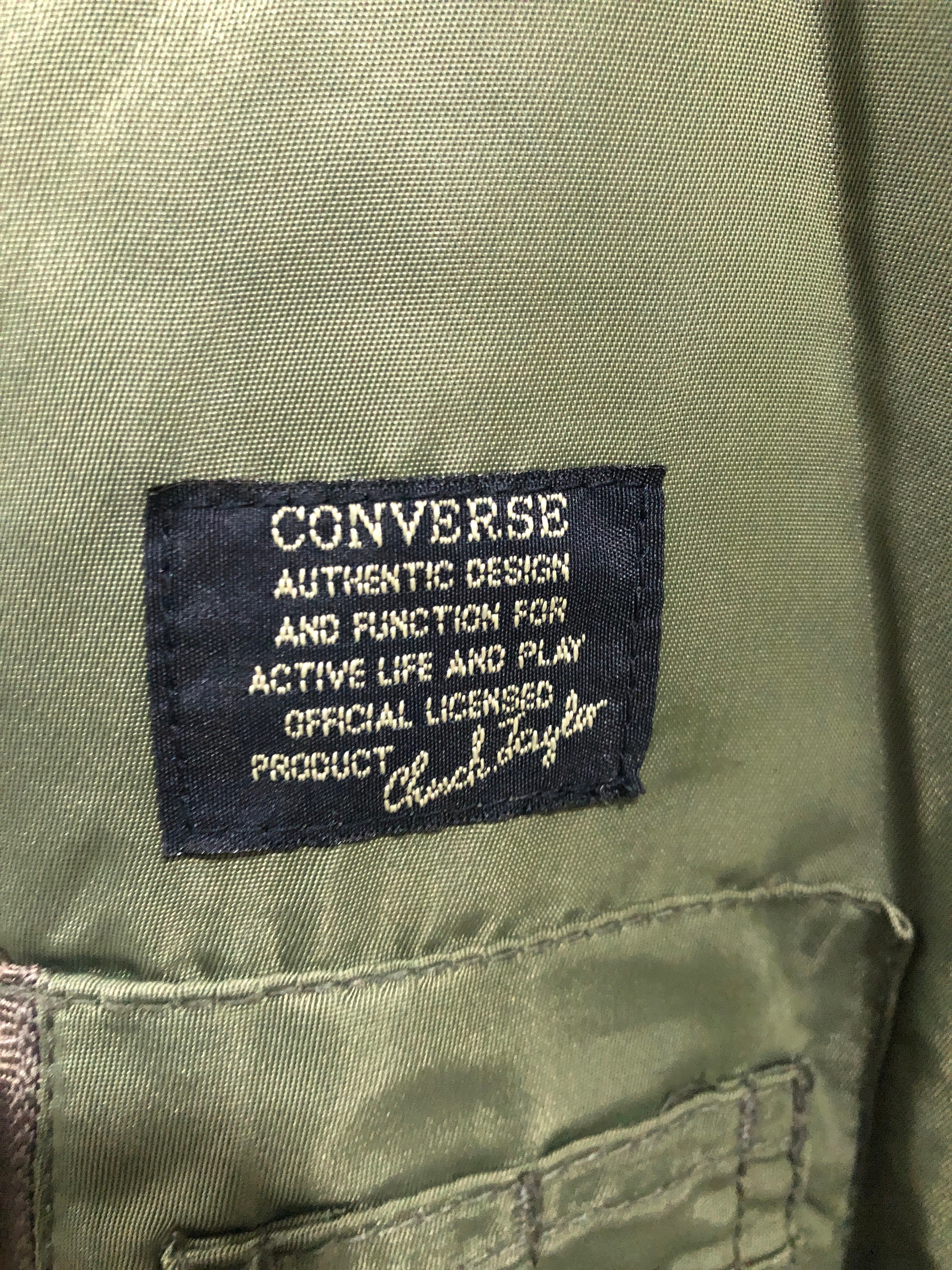 Vintage Converse All Star X Chuck Taylor Bombers Flight Jacket | Etsy