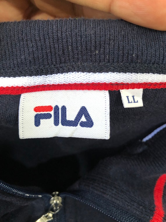 Vintage Fila Small Logo Embroidery Quarter Zip (code:… - Gem