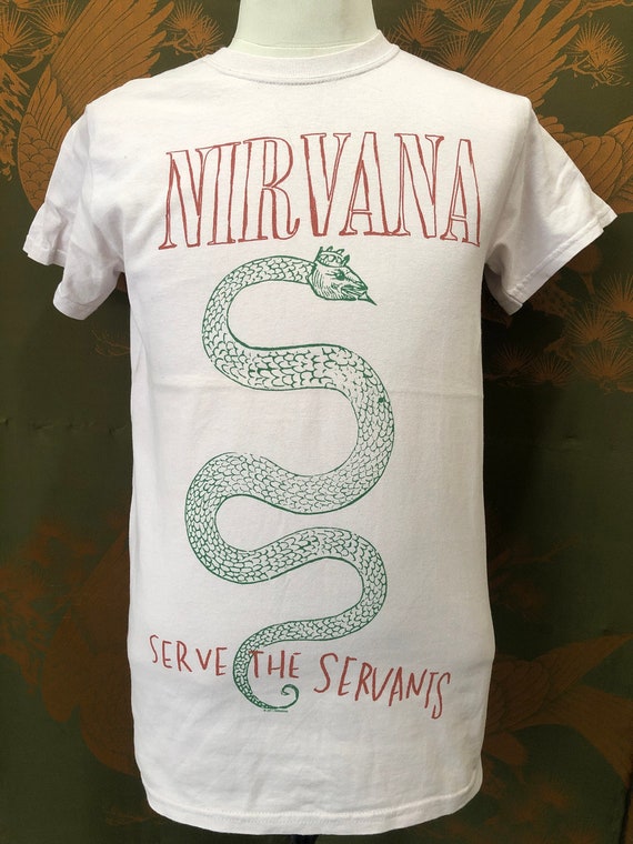 Vintage Nirvana snake logo (code:KB)