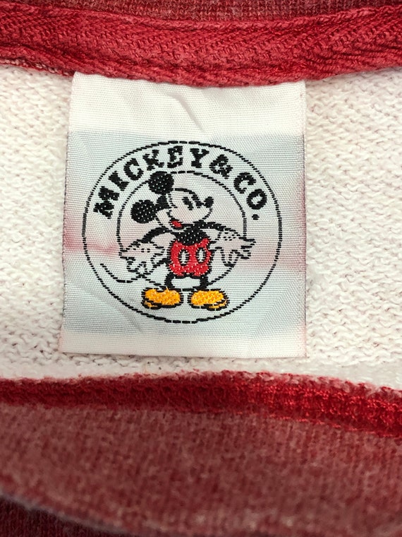 Vintage 80s Mickey Mouse Embroidery logo (code:KE) - image 6