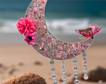 Acchiappasole Boho da appendere, creatore di arcobaleni di cristallo, regalo spirituale per la casa
