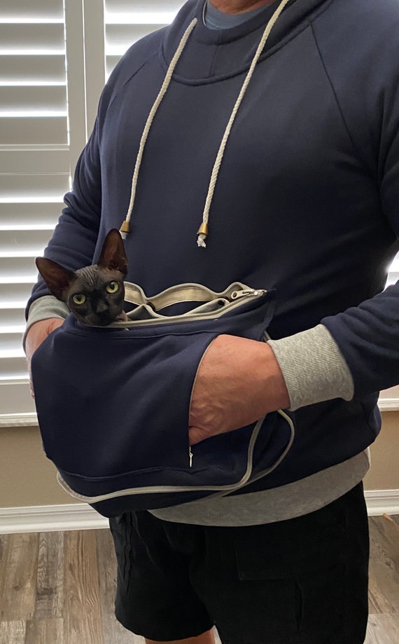 puppy pouch sweatshirt