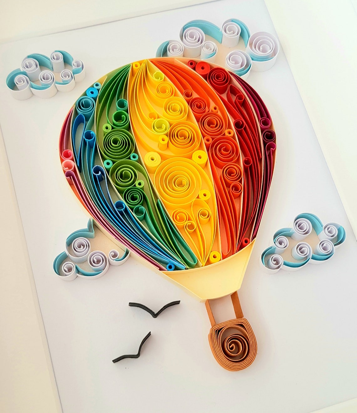 Hot Air Balloon Wall Art Hot Air Balloon Wall Decor Birthday Etsy