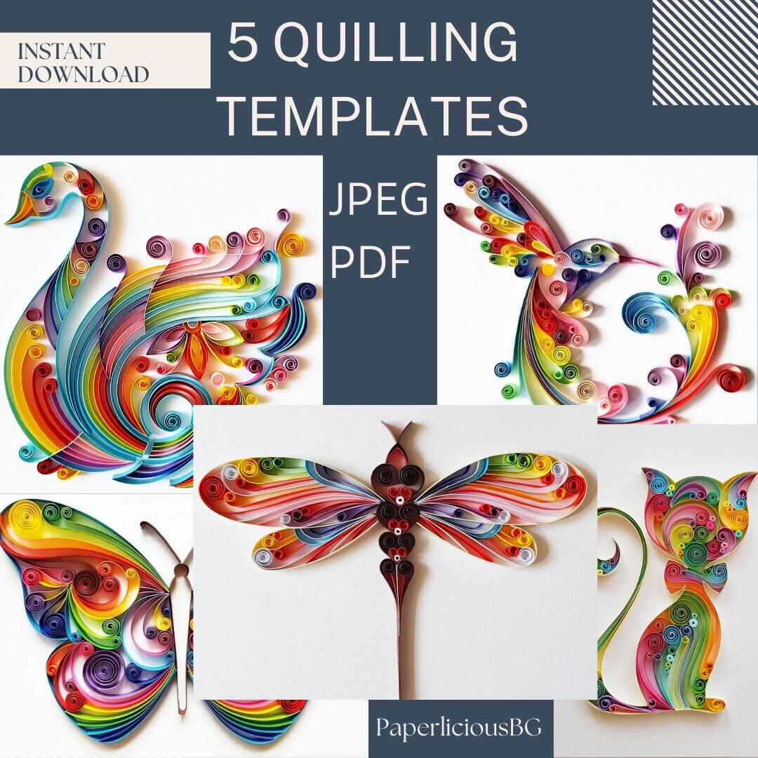 Paper Quilling Patterns Free Downloads Paper Quilling Patterns Free Downloads