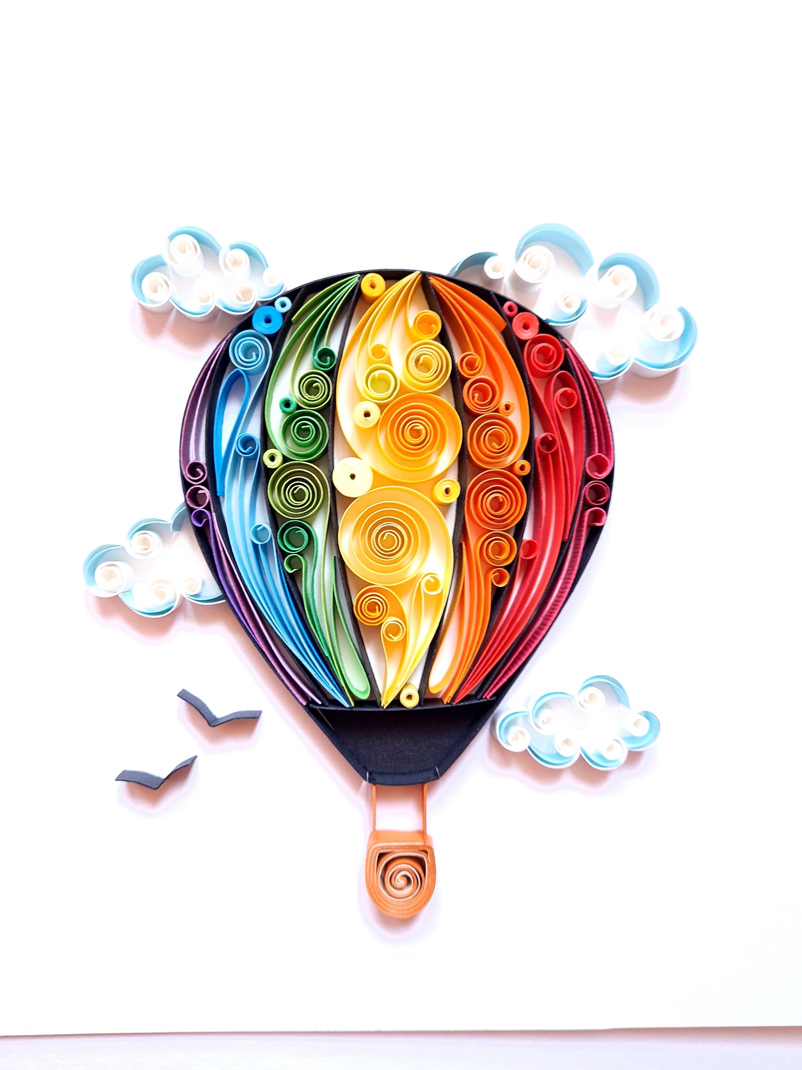 Hot Air Balloon Wall Art Hot Air Balloon Wall Decor Birthday Etsy