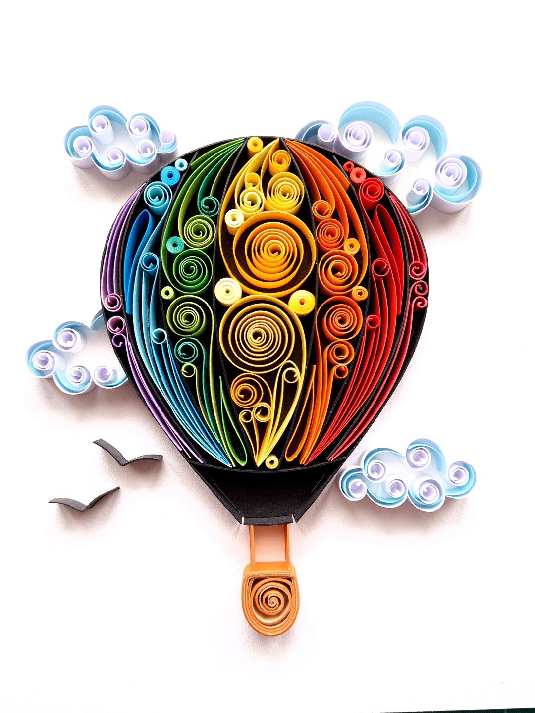 Hot Air Balloon Wall Art Hot Air Balloon Wall Decor Birthday Etsy