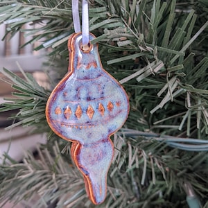 Handgemaakte kerstornamenten, unieke decoraties, keramisch kerstboomdecor