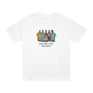 Funny Beer Unisex Classic Tee, Party Shirt, Gift for Beer Lovers, Casual Wear, Summer Barbecue, Drinking Humor