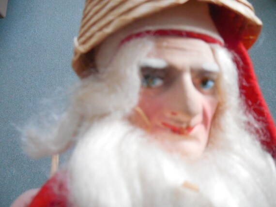 creepy santa doll