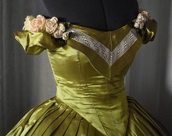 1850s ball gown