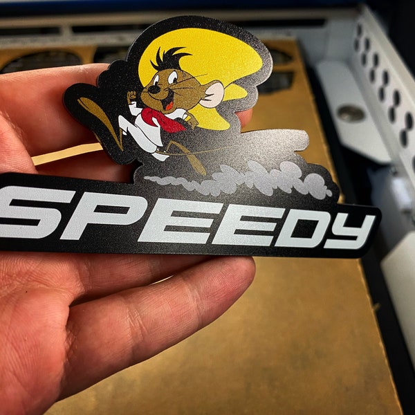 Speedy Gonzales Badges  (2 included) Reflected