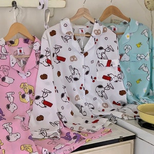 Adult peanuts pajamas 2025