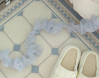 9ft Handmade Cable Cover / Cord Cover / Cable Fabric Sleeve / Cord Organizer Fabric Sleeve for Phone / Organza fabric