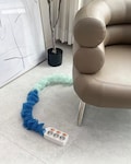 9ft Handmade Cable Cover / Cord Cover / Cable Fabric Sleeve / Cord Organizer Fabric Sleeve for Phone / Organza fabric product logo