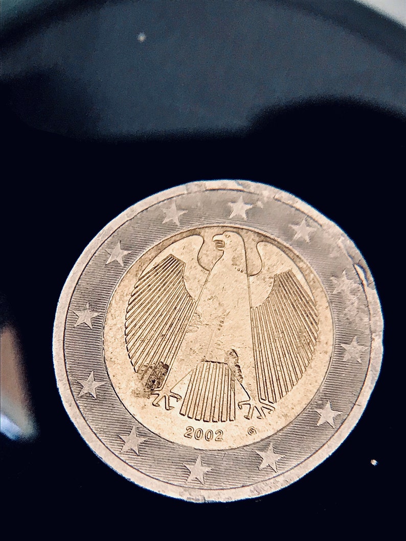 Piece De 2 Euros Aigle 2002 Valeur Very Rare 2EUR Coin Germany 2002 Eagle G | Etsy