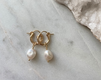 Set di 3 paia di orecchini a cerchio in oro per donna
