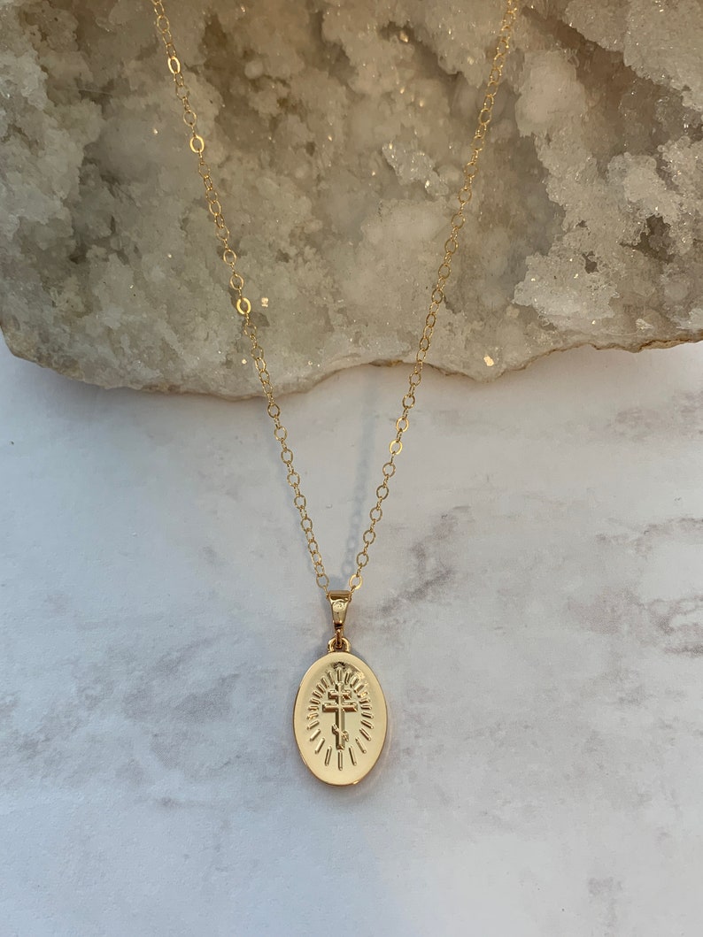 Gold Filled Saint Raphael Necklace St. Raphael Charm Pendant Etsy Canada