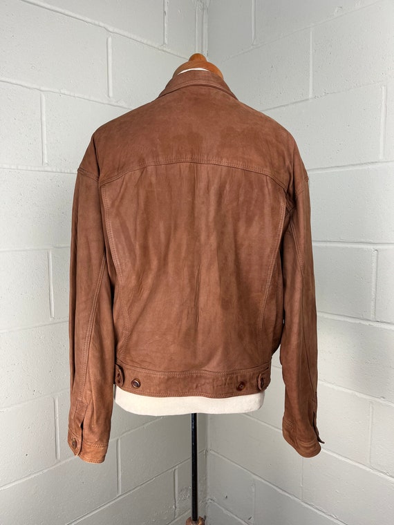 Jaeger suede jacket best sale
