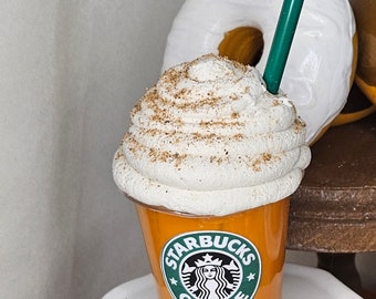 Faux Frappuccino's/Tray Decor-Not Edible/2 oz. Size/Assorted Varieties