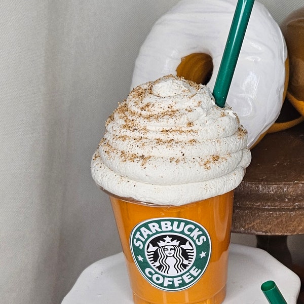 Faux Frappuccino's/Tray Decor-Not Edible/2 oz. Size/Assorted Varieties