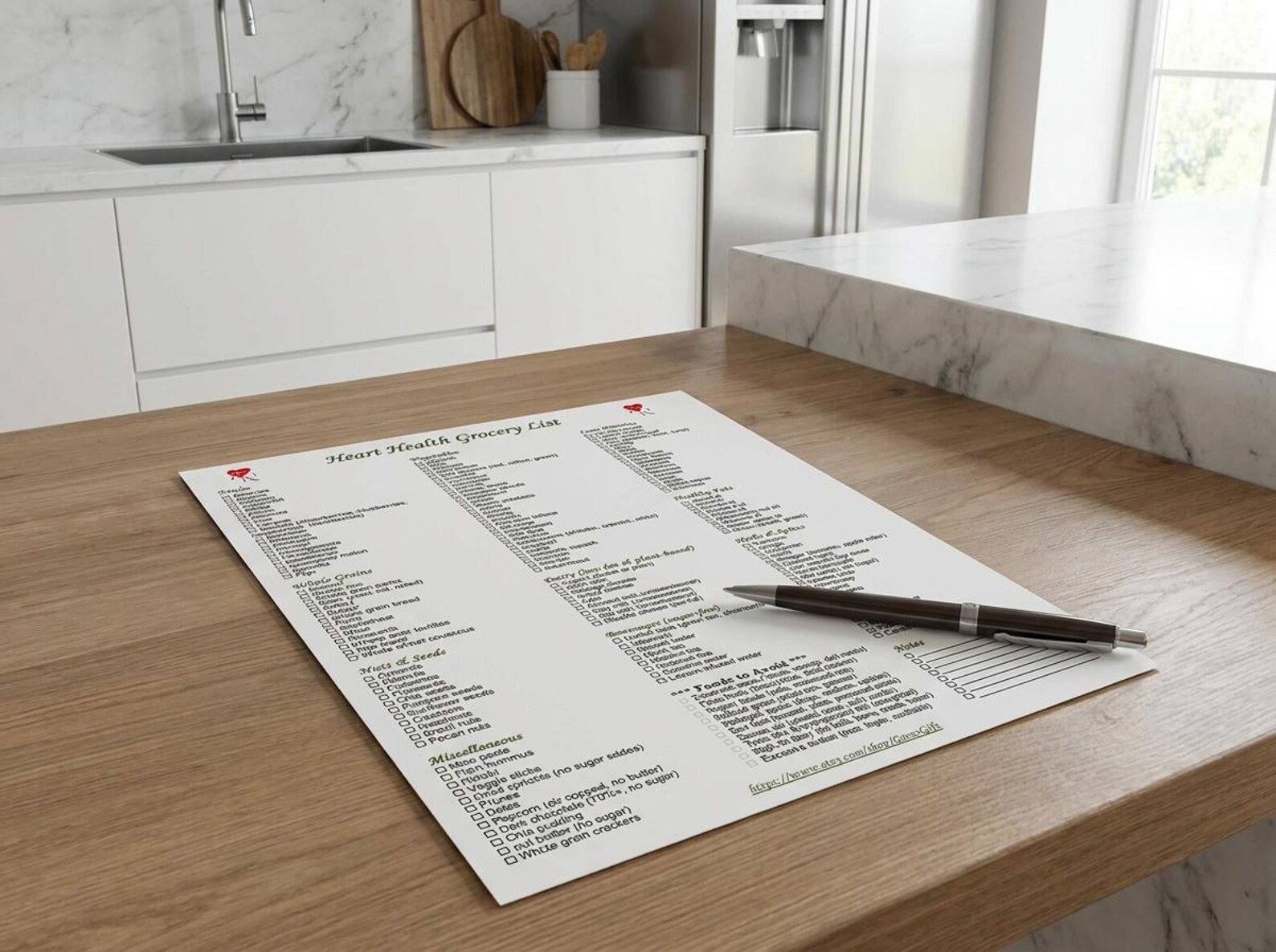 Heart Healthy Grocery List: 160 Cardiovascular Foods (PDF Download) - Etsy