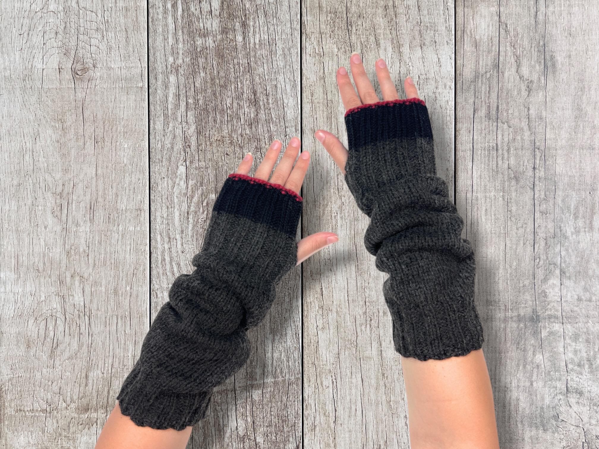 Knit Arm Warmers - Etsy