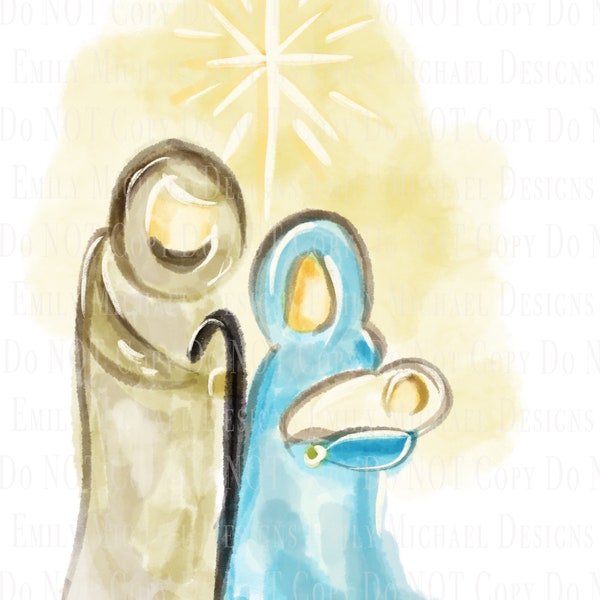 Mary and Joseph - Etsy