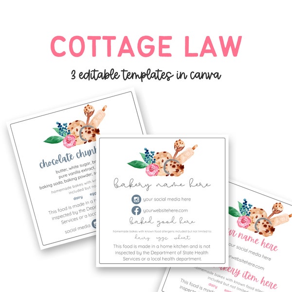 Cottage Law Stamp. Etsy