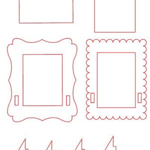 mini frames for laser