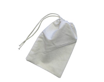 Foster-Stephens Acid-Free Muslin Drawstring Bag Party Pack of 25 | Storage Bags for Accessories