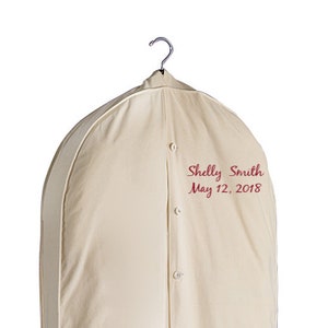 50&quot; Muslin Garment Bag Kit | Customize with Embroidery