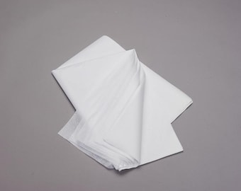 Papel tisú blanco tamponado sin ácido