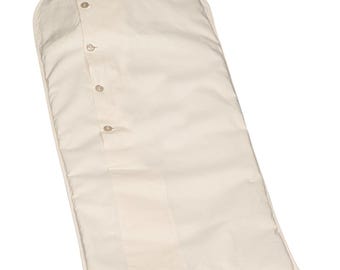 Foster-Stephens Muslin 48" Wedding Veil Bag Kit | Customize with Embroidery