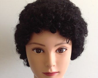 100% Unprocessed Virgin Afro kinky Curly Fro Wig